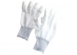 LOW-DUST GLOVES / Palm Coating (L Size)